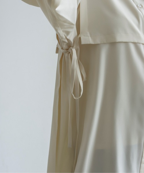 Birthday room（バースデイルーム）の「後ろプリーツチュニックブラウス（シャツ/ブラウス・レディース・オフホワイト/ブラック/グリーン・FREE）」の16枚目の写真