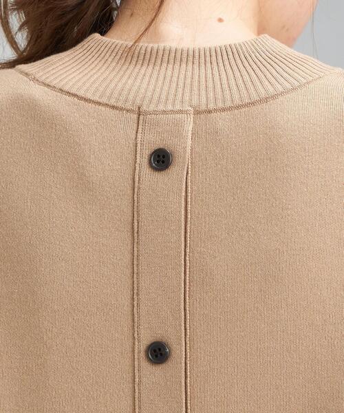 green label relaxing(グリーンレーベルリラクシング)の「C/W スムース ハイネック ニット ベスト -ウォッシャブル-(ベスト・レディース・ブラック/ベージュ/ケリー・FREE)」の8枚目の写真