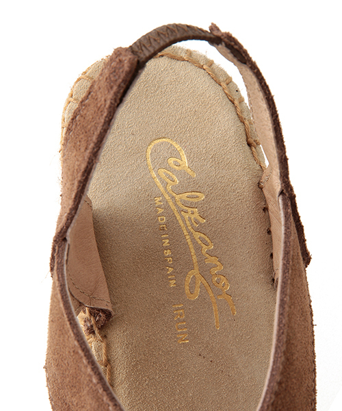 Ray BEAMS（レイビームス）の「CALZANOR / クロスベルト ジュート サンダル（サンダル・レディース・ブラック/グレイッシュベージュ・39/35/38/36/37）」の11枚目の写真