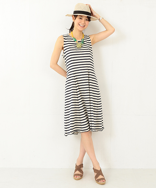 Ray BEAMS（レイビームス）の「CALZANOR / クロスベルト ジュート サンダル（サンダル・レディース・ブラック/グレイッシュベージュ・39/35/38/36/37）」の6枚目の写真