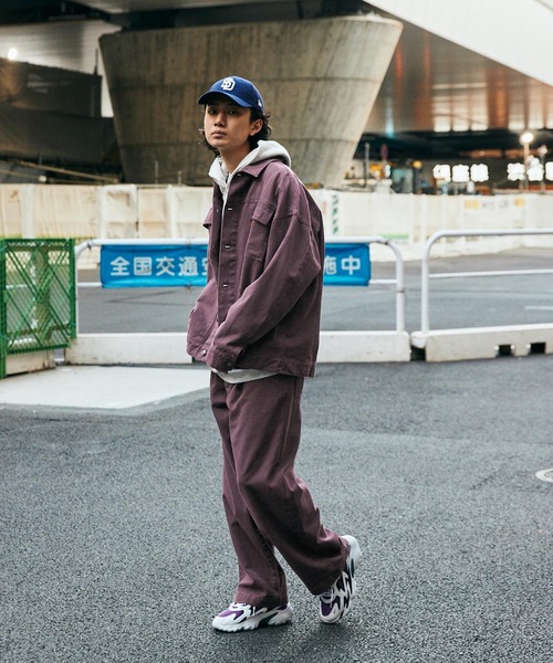 SPOC STORE（スポックストア）の「【SPOC STORE】ウォッシュ加工 ライトダックパンツ（その他パンツ・メンズ・パープル/ブラウン・S/M/L）」の15枚目の写真