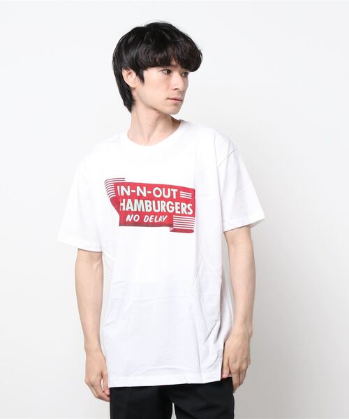 In-N-Out Burger（インアンドアウトバーガー）の「【IN-N-OUT BURGER】インアンドアウト バーガー グラフィック ショートスリーブ Tシャツ（Tシャツ/カットソー・メンズ・ホワイト系その他6/ホワイト系その他5/ブラック系その他/ホワイト系その他7/ホワイト系その他3/ホワイト系/ブラック系その他5/ブラック系その他2/ホワイト系その他2/ホワイト系その他/ホワイト系その他4/ホワイト系3/ブラック系その他4/ホワイト系2/ホワイト系4/ブラック系その他3/ホワイト系1/ホワイト/ブラック・MEDIUM/X-LARGE/LARGE）」の10枚目の写真