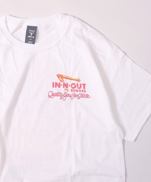 In-N-Out Burger（インアンドアウトバーガー）の「【IN-N-OUT BURGER】インアンドアウト バーガー グラフィック ショートスリーブ Tシャツ（Tシャツ/カットソー・メンズ・ホワイト系その他6/ホワイト系その他5/ブラック系その他/ホワイト系その他7/ホワイト系その他3/ホワイト系/ブラック系その他5/ブラック系その他2/ホワイト系その他2/ホワイト系その他/ホワイト系その他4/ホワイト系3/ブラック系その他4/ホワイト系2/ホワイト系4/ブラック系その他3/ホワイト系1/ホワイト/ブラック・MEDIUM/X-LARGE/LARGE）」の9枚目の写真