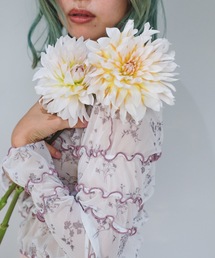 SANSeLF | 【SANSeLF】see through mellow tops sanw21a023(Tシャツ/カットソー)