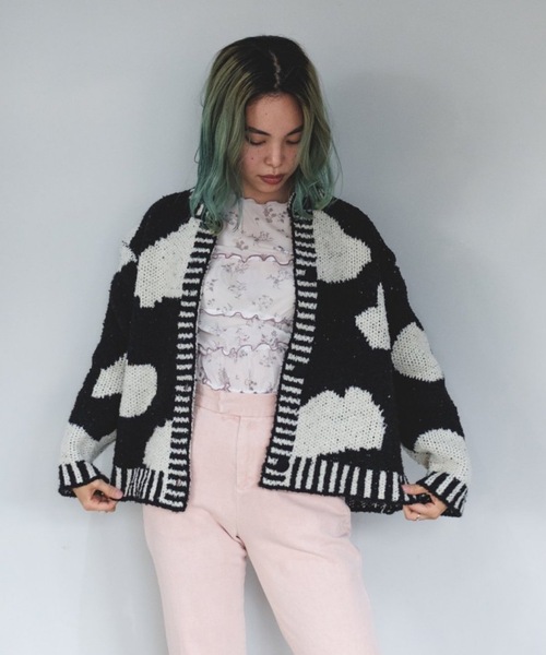 SANSeLF（サンセルフ）の「【SANSeLF】see through mellow tops sanw21a023（Tシャツ/カットソー・レディース・ブラウン/ピンク・FREE）」の13枚目の写真