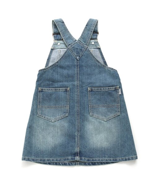 F.O.KIDS(エフオーキッズ)の「ジャンパースカート(ジャンパースカート・キッズ・キナリ/ネイビー/ブルー・80/90/100/95/140/130/110/120)」の4枚目の写真