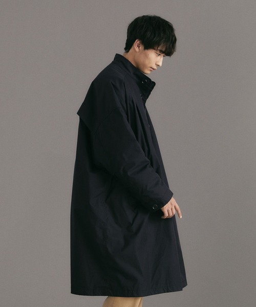 DELUXE(デラックス)の「D65- INKFISH(ノーカラーコート・メンズ・ブラック/オリーブ・S/M/L)」の10枚目の写真