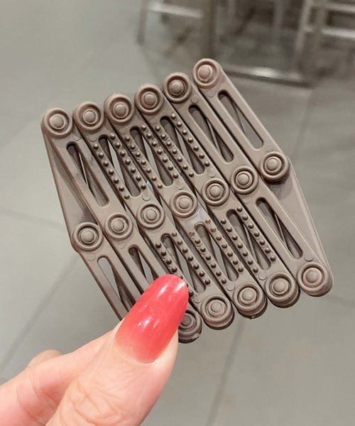 juweel（ユウェル）の「レディース たためるカチューシャ（カチューシャ・レディース・ブラック/グレー/ベージュ/カーキ/イエロー・FREE）」の5枚目の写真