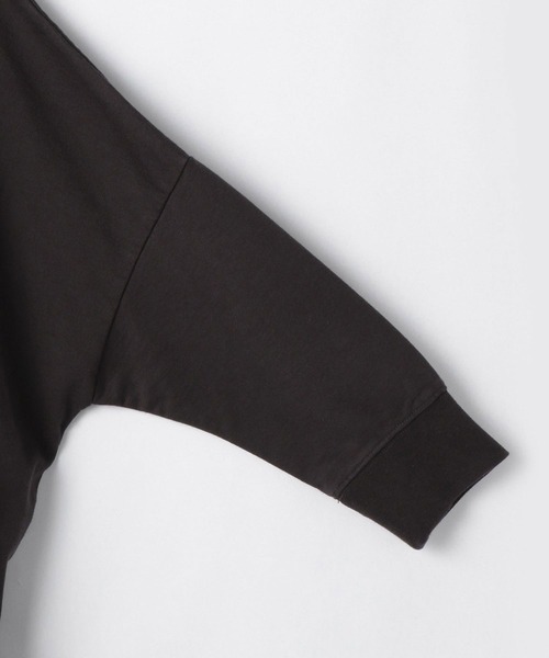 Grand PARK（グランドパーク）の「ミニ裏毛ポンチョプルオーバー（スウェット・レディース・ホワイト/ベージュ/チャコールグレー・FREE）」の8枚目の写真