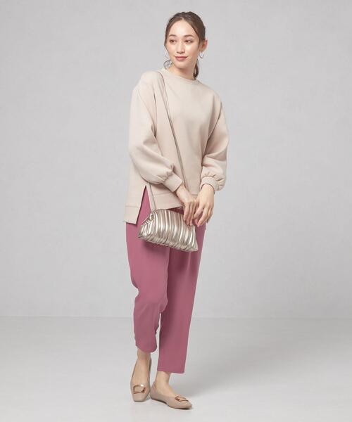 closet story(クローゼットストーリー)の「<closet story(クローゼットストーリー)プリーツ ガマグチ ショルダーバッグ(ショルダーバッグ・レディース・ブラック/ゴールド・FREE)」の6枚目の写真