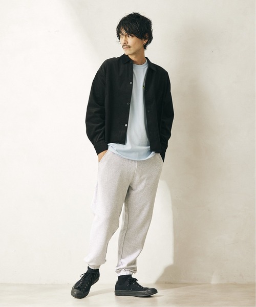 JOURNAL STANDARD relume（ジャーナルスタンダード　レリューム）の「CALIFORNIA コーデュロイワークショートシャツ[オーバーサイズ][ユニセックス対応]（シャツ/ブラウス・メンズ・ライトグレー/ブラック/ブラウン/ベージュ系その他・MEDIUM/LARGE）」の22枚目の写真