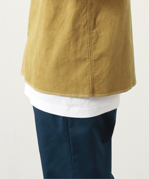 JOURNAL STANDARD relume（ジャーナルスタンダード　レリューム）の「CALIFORNIA コーデュロイワークショートシャツ[オーバーサイズ][ユニセックス対応]（シャツ/ブラウス・メンズ・ライトグレー/ブラック/ブラウン/ベージュ系その他・MEDIUM/LARGE）」の15枚目の写真