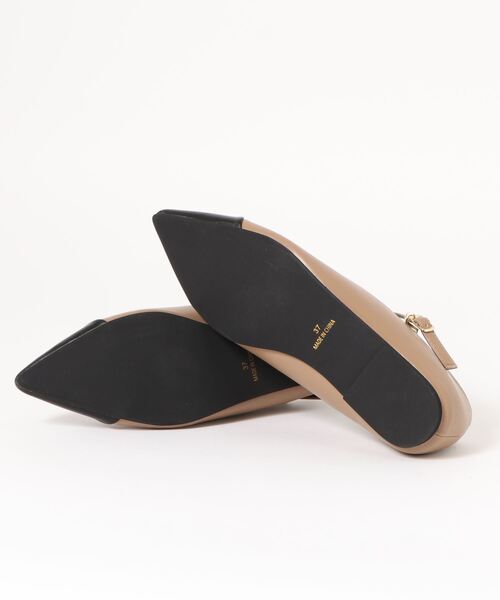 Te chichi（テチチ）の「Tストラップシューズ（その他シューズ・レディース・ブラック/ベージュ・38/37）」の4枚目の写真