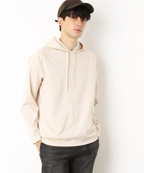 COMME　CA COMMUNE（コムサコミューン）の「シルケットポンチ プルオーバーパーカ（パーカー・メンズ・ダークブラウン/パープル/グリーン/レンガ/チャコール/キナリ/イエロー・LARGE/MEDIUM）」の15枚目の写真