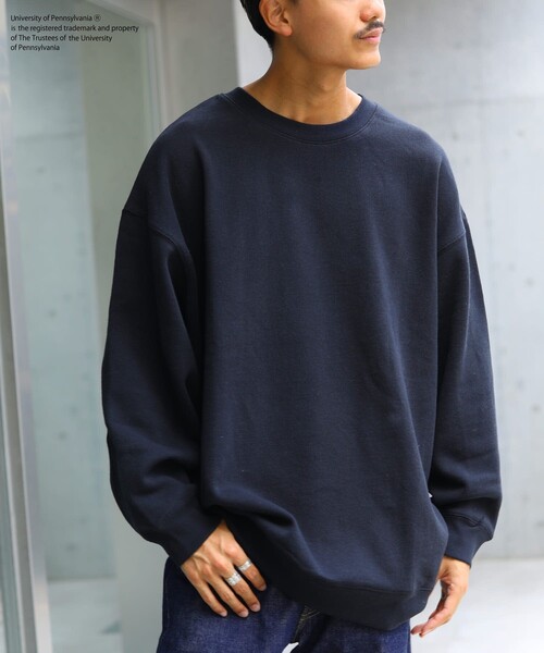 FREAK'S STORE（フリークスストア）の「▽【WEB限定】PENNSYLVANIA/ペンシルべニア　別注バックプリントPスウェット（スウェット・レディース・ブラック/オフホワイト/ライトグレー・ﾌﾘ-）」の13枚目の写真