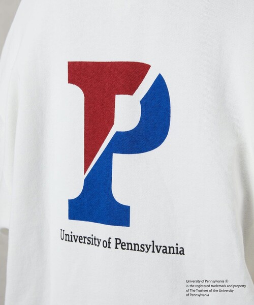 FREAK'S STORE（フリークスストア）の「▽【WEB限定】PENNSYLVANIA/ペンシルべニア　別注バックプリントPスウェット（スウェット・レディース・ブラック/オフホワイト/ライトグレー・ﾌﾘ-）」の5枚目の写真