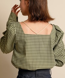 mline（エムライン）の「[mline] WEB限定 ギャザーパフブラウス（シャツ/ブラウス）」