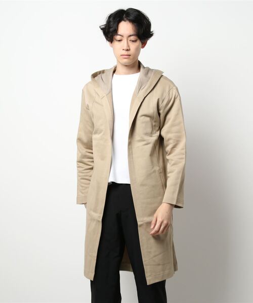 CUSTOM CULTURE（カスタムカルチャー）の「【CUSTOM CULTURE】 ドレスコードシルケット裏毛 コーディガン（カーディガン/ボレロ・メンズ・ブラック/ベージュ/ネイビー/カーキ・FREE）」の18枚目の写真