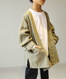 LUPILIEN（ルピリアン）の「ツイルピグメント加工カーディガン（カーディガン/ボレロ）」