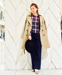 DISCOAT | 【Discoat】SMLサイズ展開！ライナー付トレンチコート(トレンチコート)