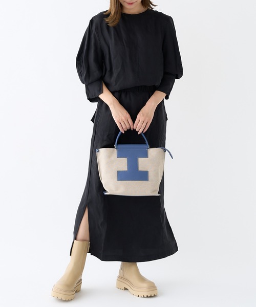 IACUCCI（イアクッチ）の「ソルベット S CANVAS/CERVO ≪限定カラー≫（ハンドバッグ・レディース・ブルー・FREE）」の8枚目の写真