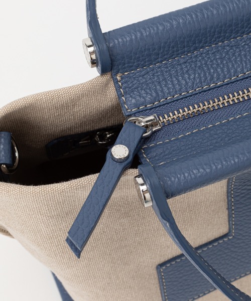 IACUCCI（イアクッチ）の「ソルベット S CANVAS/CERVO ≪限定カラー≫（ハンドバッグ・レディース・ブルー・FREE）」の16枚目の写真