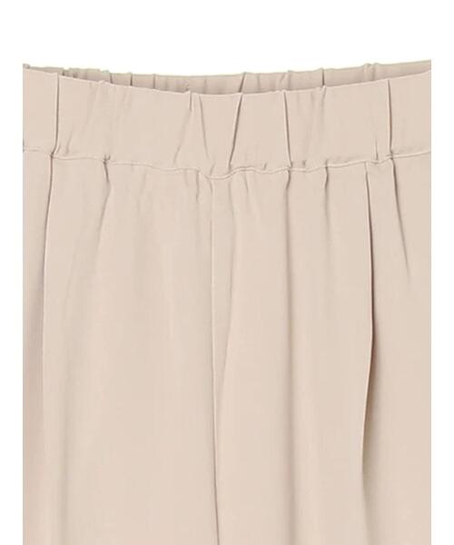 earth music&ecology（アースミュージックアンドエコロジー）の「タックギャザーワイドパンツ ＊（その他パンツ・レディース・ブラック/ダークグリーン/ベージュ/マスタード・M/L）」の10枚目の写真