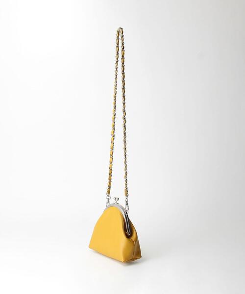 AULENTTI オウレンティ ショルダーバッグ 色 LIMONE イエロー AULENTTI(オウレンティ)の「<AULENTTI>クラスプショルダー