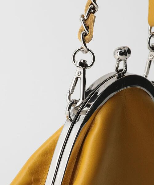 AULENTTI（オウレンティ）の「＜AULENTTI＞クラスプショルダーバッグ（ショルダーバッグ・レディース・マスタード/ブラック・FREE）」の7枚目の写真