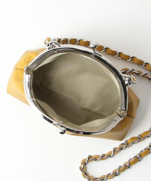 AULENTTI（オウレンティ）の「＜AULENTTI＞クラスプショルダーバッグ（ショルダーバッグ・レディース・マスタード/ブラック・FREE）」の9枚目の写真