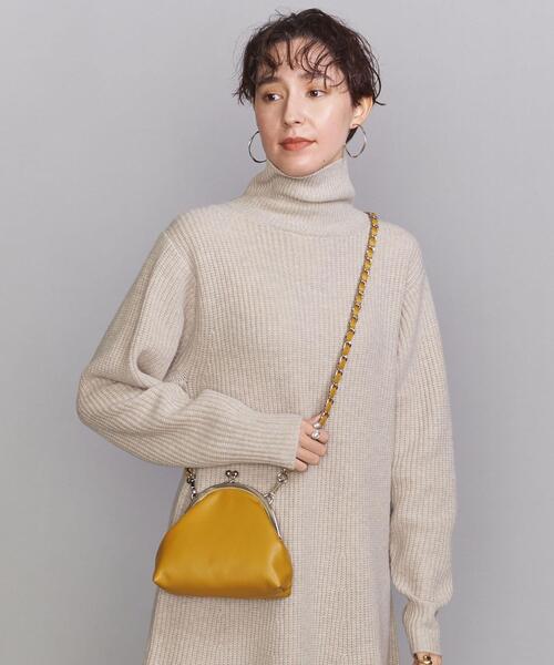 AULENTTI（オウレンティ）の「＜AULENTTI＞クラスプショルダーバッグ（ショルダーバッグ・レディース・マスタード/ブラック・FREE）」の13枚目の写真