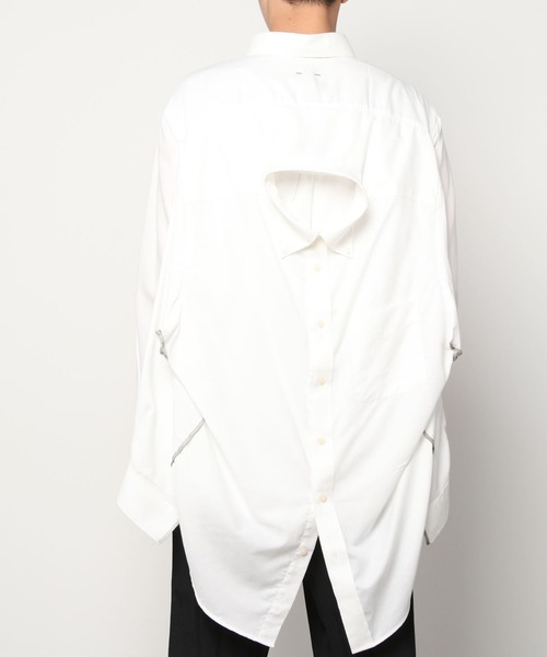 Re:quaL（リコール）の「【Re:quaL】 Recraft Double Shape Shirt（シャツ/ブラウス・メンズ・ホワイト・ONE SIZE）」の5枚目の写真