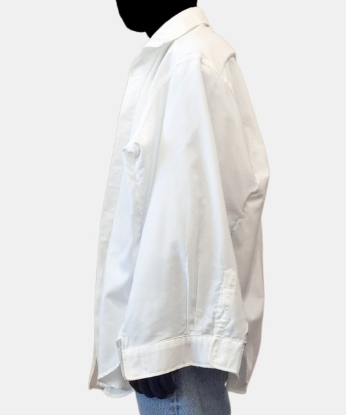Re:quaL（リコール）の「【Re:quaL】 Recraft Double Shape Shirt（シャツ/ブラウス・メンズ・ホワイト・ONE SIZE）」の8枚目の写真