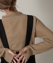 Amiur | pleats rib tops(その他トップス)