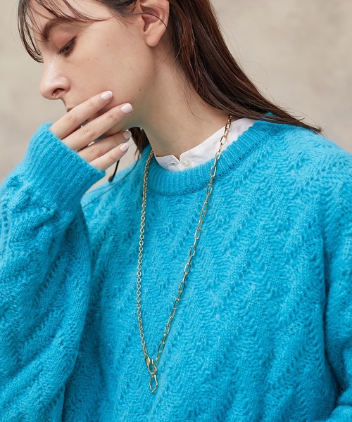 PUBLIC TOKYO(パブリックトウキョウ)の「【ニッケルフリー】【国産】ラリエットチェーンネックレス(ネックレス・レディース・シルバー/ゴールド・FREE)」の11枚目の写真