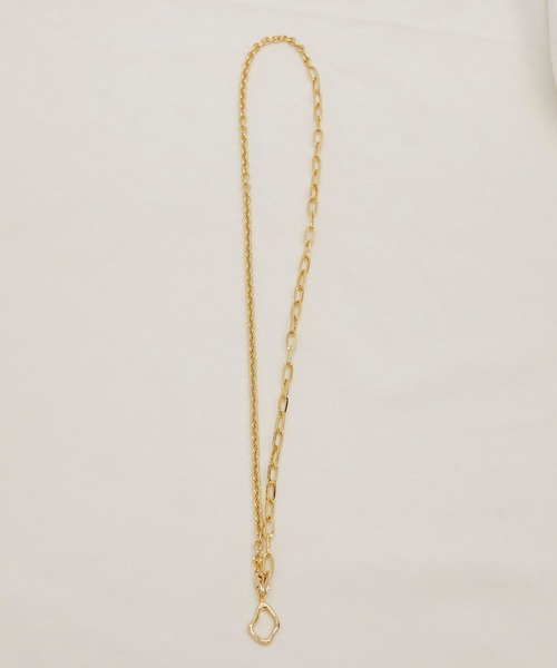 PUBLIC TOKYO(パブリックトウキョウ)の「【ニッケルフリー】【国産】ラリエットチェーンネックレス(ネックレス・レディース・シルバー/ゴールド・FREE)」の6枚目の写真