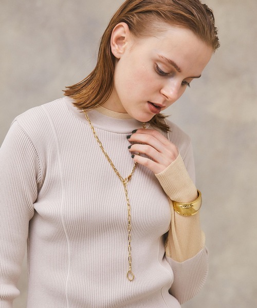 PUBLIC TOKYO(パブリックトウキョウ)の「【ニッケルフリー】【国産】ラリエットチェーンネックレス(ネックレス・レディース・シルバー/ゴールド・FREE)」の19枚目の写真