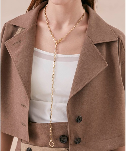 PUBLIC TOKYO(パブリックトウキョウ)の「【ニッケルフリー】【国産】ラリエットチェーンネックレス(ネックレス・レディース・シルバー/ゴールド・FREE)」の22枚目の写真