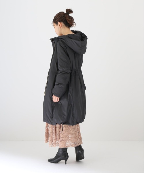 La TOTALITE(ラトータリテ)の「ダウンモッズコート(モッズコート・レディース・ブラック/ウッド・36/38)」の19枚目の写真