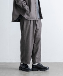 EDDEN ELLEN | 【EDDEN ELLEN】ライトメルトンワイドテーパードパンツ(その他パンツ)