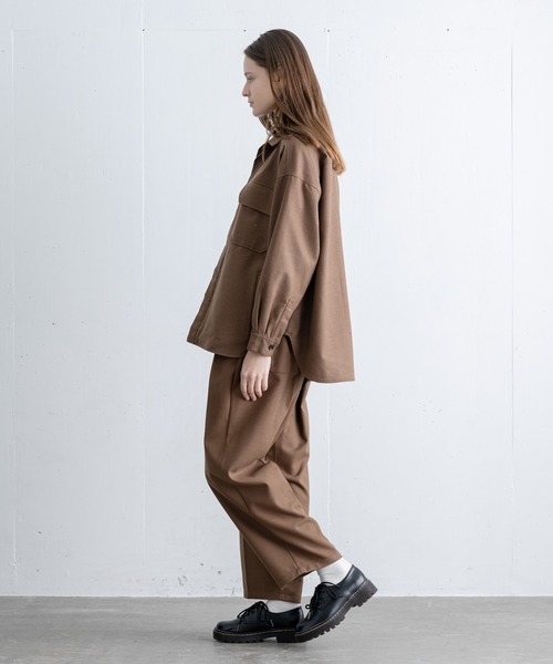 EDDEN ELLEN（エデンエレン）の「【EDDEN ELLEN】ライトメルトンワイドテーパードパンツ（その他パンツ・メンズ・ブラック/ブラウン/グレー・SMALL/MEDIUM/LARGE）」の14枚目の写真