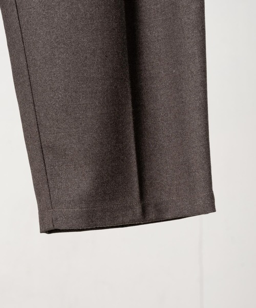 EDDEN ELLEN（エデンエレン）の「【EDDEN ELLEN】ライトメルトンワイドテーパードパンツ（その他パンツ・メンズ・ブラック/ブラウン/グレー・SMALL/MEDIUM/LARGE）」の9枚目の写真