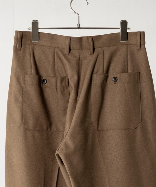 EDDEN ELLEN（エデンエレン）の「【EDDEN ELLEN】ライトメルトンワイドテーパードパンツ（その他パンツ・メンズ・ブラック/ブラウン/グレー・SMALL/MEDIUM/LARGE）」の10枚目の写真