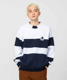 XLARGE | OG STRIPE CREWNECK SWEAT(スウェット)