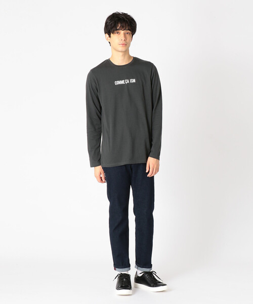 COMME CA ISM（コムサイズム）の「【抗菌・吸湿発熱】 ロゴＴシャツ（Tシャツ/カットソー・メンズ・ホワイト/ブラック/レッド/グリーン・MEDIUM/LARGE）」の15枚目の写真