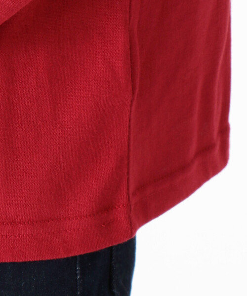 COMME CA ISM（コムサイズム）の「【抗菌・吸湿発熱】 ロゴＴシャツ（Tシャツ/カットソー・メンズ・ホワイト/ブラック/レッド/グリーン・MEDIUM/LARGE）」の10枚目の写真