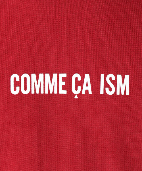 COMME CA ISM（コムサイズム）の「【抗菌・吸湿発熱】 ロゴＴシャツ（Tシャツ/カットソー・メンズ・ホワイト/ブラック/レッド/グリーン・MEDIUM/LARGE）」の16枚目の写真