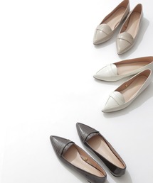 NATURAL BEAUTY BASIC | ポインテッドローファーカッター(パンプス)