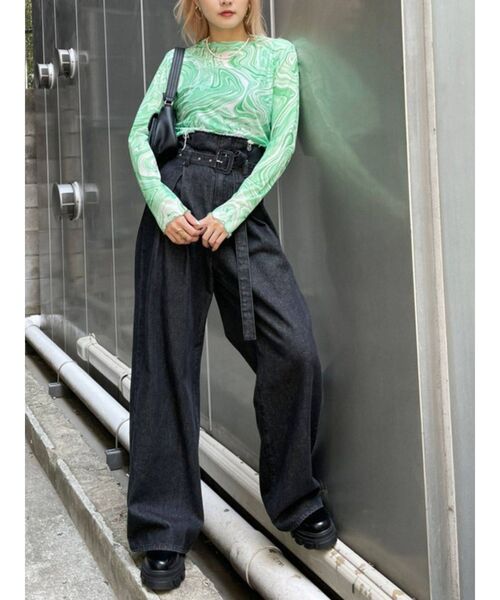 EMODA（エモダ）の「ハイネックインナートップス（Tシャツ/カットソー・レディース・ブラウン/グレー/その他1/その他・FREE）」の7枚目の写真