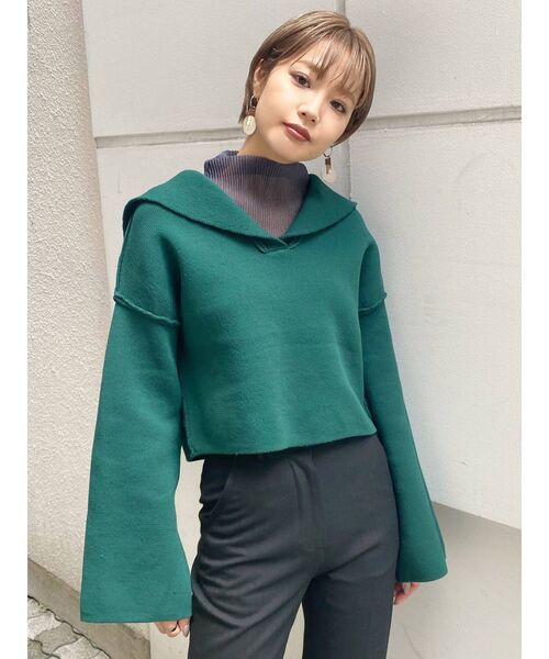 EMODA（エモダ）の「ハイネックインナートップス（Tシャツ/カットソー・レディース・ブラウン/グレー/その他1/その他・FREE）」の10枚目の写真